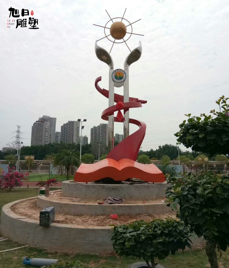 貴州不銹鋼雕塑304材質高度8米