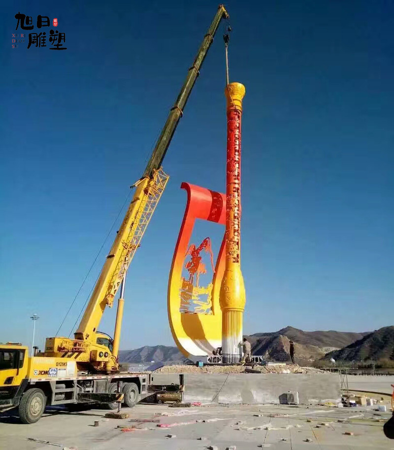 甘肅不銹鋼雕塑304材質高度25米